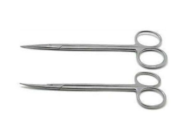 Tijera Quirurgica curva recta 14