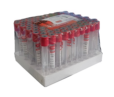Tubo Rojo precision care 6 ml x 100 a
