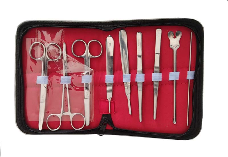Estuche Disección Pequeña Cirugía x9 Piezas Superdent