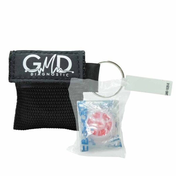 ESTUCHE CON MASCARILLA RCP DESECHABLE GMD-102B NEGRO baja