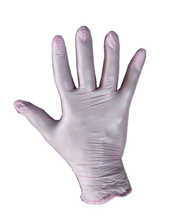 guante de Nitrilo sempro rosado silverado Talla m (5)